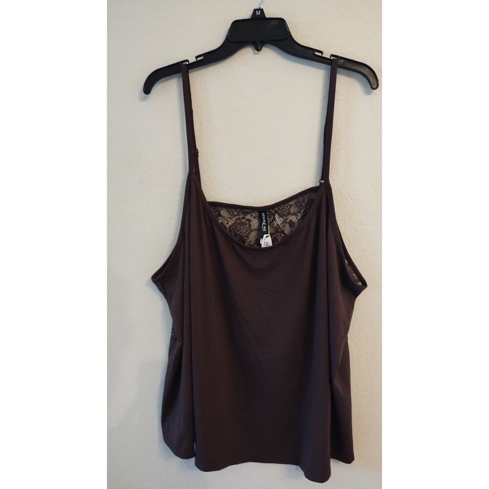 NWT Adore Me Top Cami Tank Marrón 4X